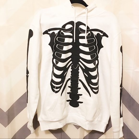 Urban Outfitters Tops - Neon Riot Skeleton Hoodie from UO